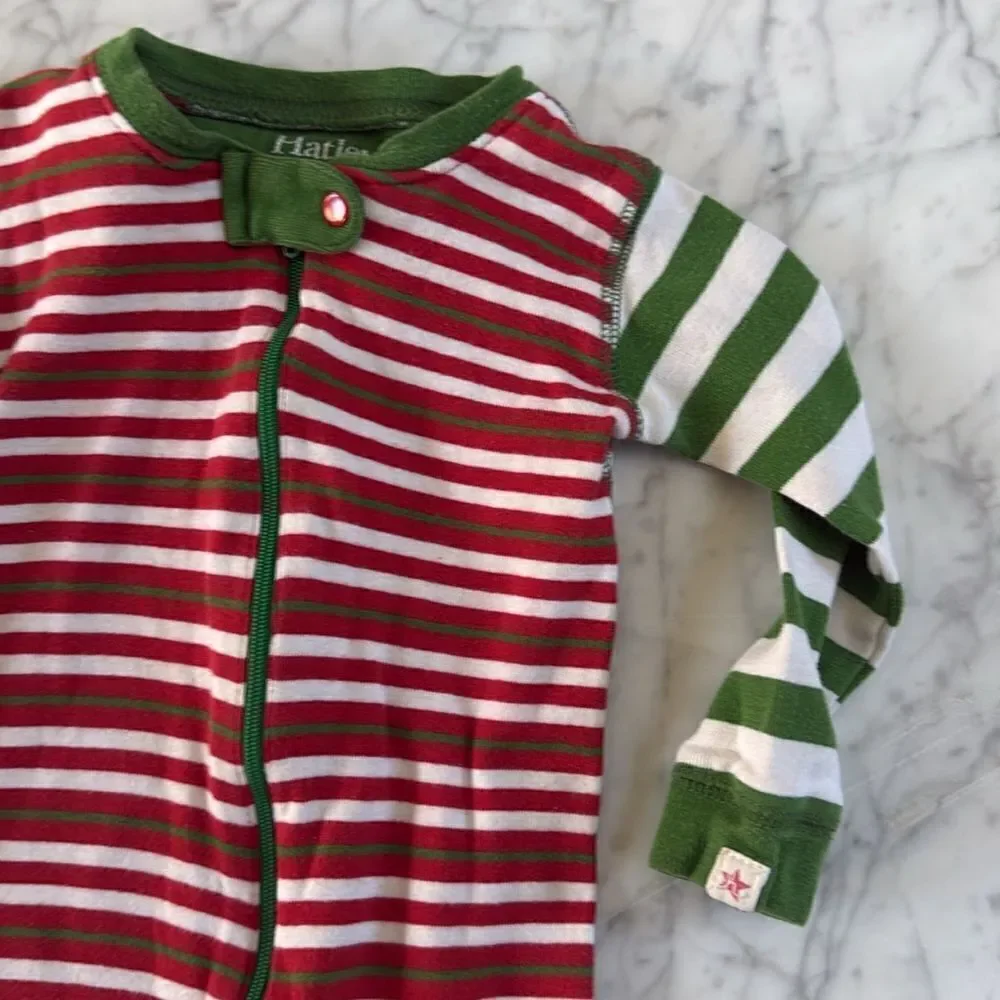 Hatley Christmas PJs Pajama Sz 6-12